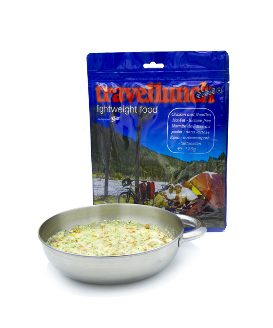 Kuře s Nudlemi Hot-Pot Travellunch bez laktózy, 1 porce