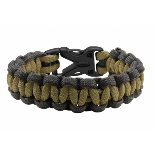 Coghlan´s náramek Paracord Bracelet olivový/černý