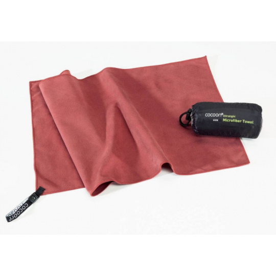 Cocoon ultralehký ručník Microfiber Towel Ultralight XL marsala 