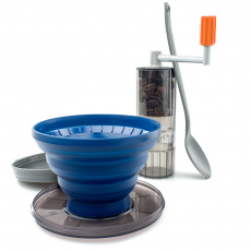 Sada s mlýnkem na přípravu kávy GSI Outdoors Gourmet Pourover Java Set Sada s mlýnkem na přípravu kávy GSI Outdoors Gourmet Pourover Java Set