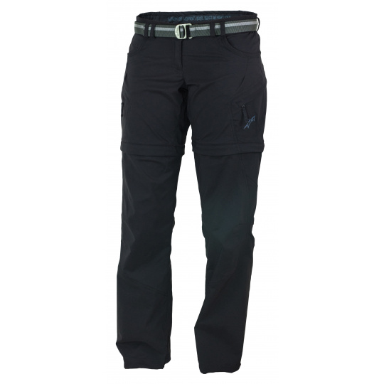 Dámské kalhoty Warmpeace Rivera Zip-OFF Barva: Black, Velikost: M