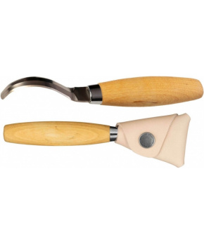 Morakniv Hook Knife 163 (S) Double Edge + Leather Sheeth řezbářský nůž