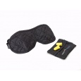 Cocoon oční maska Eye Shades black s ucpávkami
