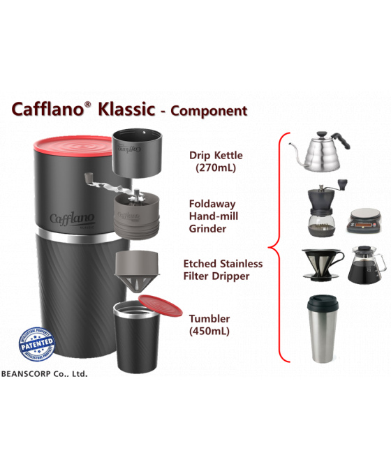 Kávovar Cafflano® Klassic BLACK