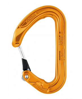 Petzl Karabina Petzl Ange barva Oranžová velikost S Petzl Karabina Petzl Ange barva Oranžová velikost S
