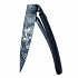 Kapesní nůž Deejo 1GB148 Tattoo Black 37g ebony wood Punk