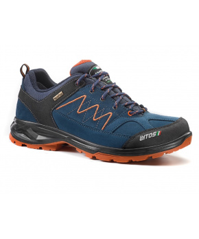 Turistická obuv Lytos Puls low 2 blu WaterProof oceania-arancio Turistická obuv Lytos Puls low 2 blu WaterProof oceania-arancio