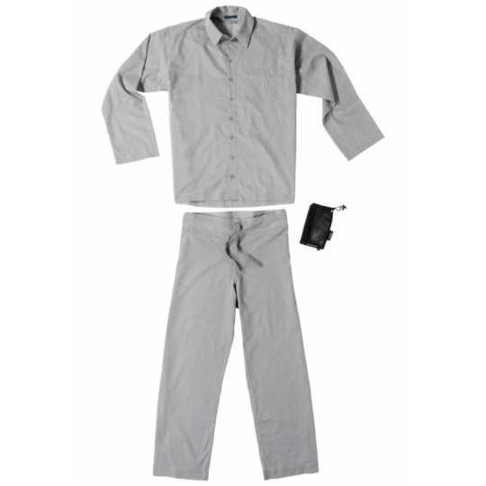 Cocoon pánské pyžamo Insect Shield Travel Pyjama safari grey XXL