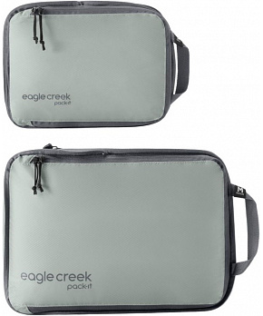 Eagle Creek kompresní obaly Pack-It Isolate Compression Cube Set S/M storm grey