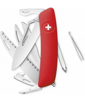 Swiza kapesní nůž SH10R Single Hand red