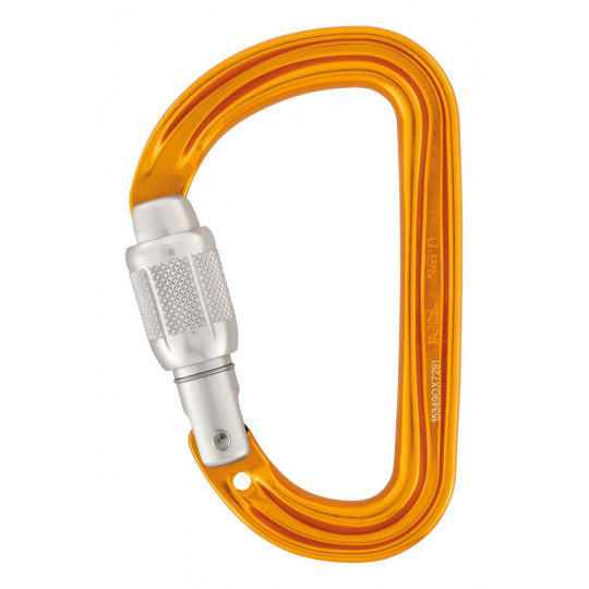 Petzl SMD SCREW LOCK karabina se šroubovací pojistkou