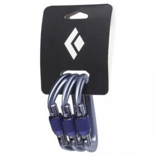 Karabina Black Diamond LITEFORGE SCREWGATE 3 PACK