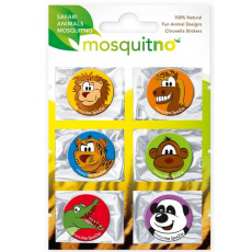 MosquitNo samolepky Citronella Stickers Safari Animals 2