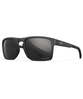 WILEY X FOUNDER, Captivate Polarized Black Mirror - Matte Black