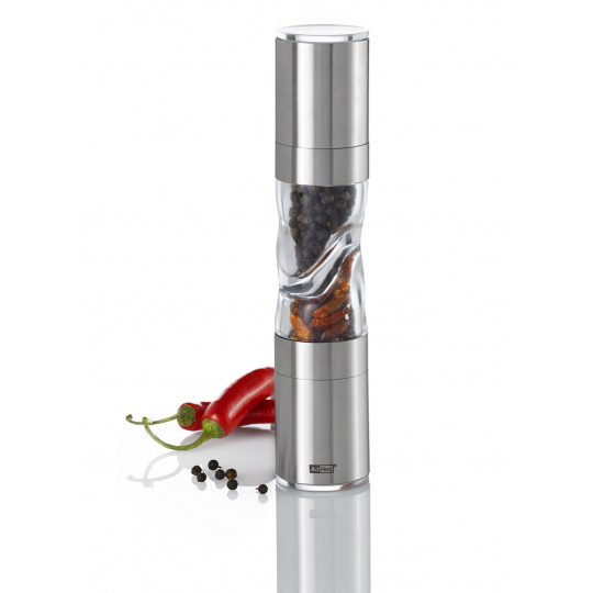 AdHoc Mlýnek DUOSPICE sůl/pepř + chilli střední