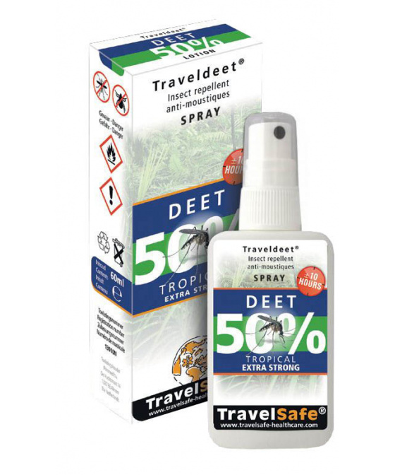 TravelSafe repelent Traveldeet 50% sprej