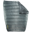 Thermarest VELA DOUBLE 20F/-6C Storm péřová přikrývka šedá