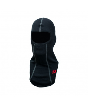 Duras balaclava letní merino prodloužená černá Duras balaclava letní merino prodloužená černá