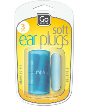 Go Travel sada ucpávek do uší v pouzdru
