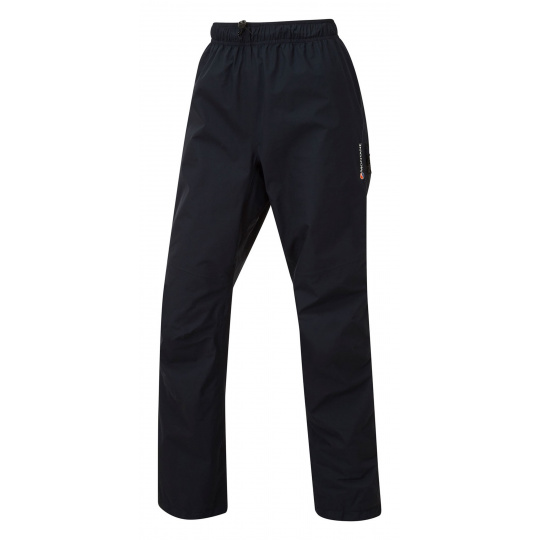 Montane FEM PAC PLUS PANTS - REG LEG-BLACK-UK14/L dámské GORE-TEX kalhoty  černé