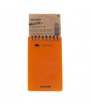 Voděodolný zápisník Baladeo PLR077 Memo 50 listů,nelinkovaný