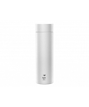 Keith Titanium Vacuum Bottle White 500 ml - titanová termoska