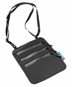 Cocoon skrytá kapsa Secret Neck Wallet Silk black