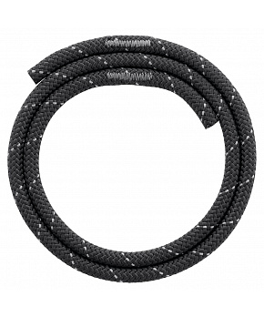 Petzl černý připojovací most 125 cm zakončený uzlem pro postroje SEQUOIA 