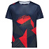 Triko krátký rukáv La Sportiva Comp T-Shirt M Night Sky/Mountain Red