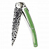 Kapesní nůž Deejo 9AP021 Tattoo colors 27g green Nature