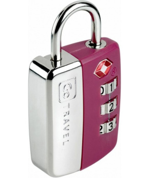 Go Travel zámek Secure Lock TSA violet
