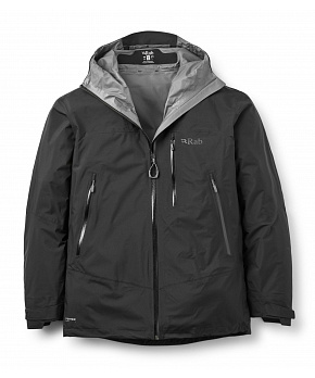 Rab Downpour Mountain Jacket black/BLK Rab Downpour Mountain Jacket black/BLK