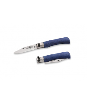 Juniorský kapesní nůž Antonini OldBear 9357/17_MBK bezpečnostní pojistka, kulatá špička