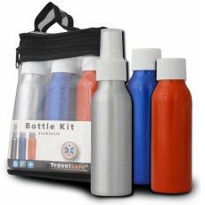 TravelSafe sada toaletních lahviček Bottle Kit