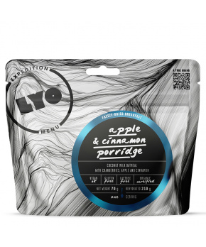 Lyofood Ovesná kaše s jablky a skořicí