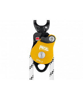 Petzl Kladka Petzl Spin L2 barva Žlutá Petzl Kladka Petzl Spin L2 barva Žlutá