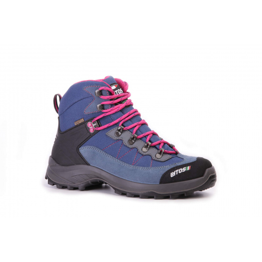 Lytos Braies Tech 14 lady jeans-fuxia, WP, PU rubber
