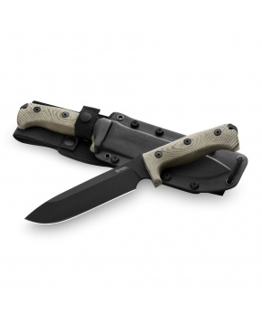 Dýka LionSteel M7B CVG čepel ocel Sleipner černá,rukojeť canvas,pouzdro Dýka LionSteel M7B CVG čepel ocel Sleipner černá,rukojeť canvas,pouzdro