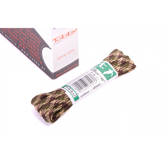 Tobby 0802-723 camo, tkaničky multipack