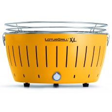 LotusGrill XL Corn Yellow + ZDARMA 1kg dřevěného uhlí LotusGrill + ZDARMA gelový podpalovač LotusGrill + ZDARMA grilovací kleště LotusGrill