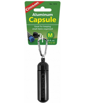 Coghlan´s pouzdro Aluminium Capsule Medium Black Coghlan´s pouzdro Aluminium Capsule Medium Black