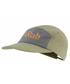 Rab Talus 5 Panel Cap light khaki/graphene/LKG čepice Rab Talus 5 Panel Cap light khaki/graphene/LKG čepice