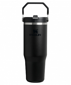 STANLEY Termoláhev s integrovanou slámkou The IceFlow™ Flip Straw 2.0 Tumbler 890 ml/30oz Black 2.0