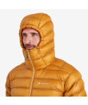 Montane ALPINE 850 LITE HOODIE-FLAME ORANGE-L pánská bunda žlutooranžová
