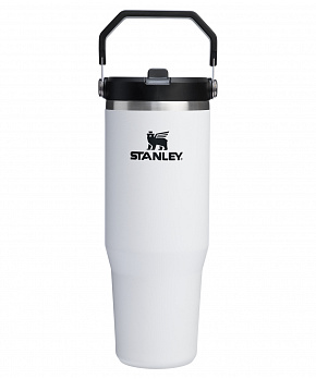 STANLEY Termoláhev s integrovanou slámkou The IceFlow™ Flip Straw 2.0 Tumbler 890 ml/30oz Chalk