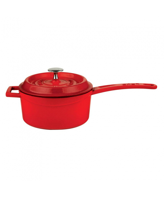 Litinový rendlík Lava ø 16cm - červený