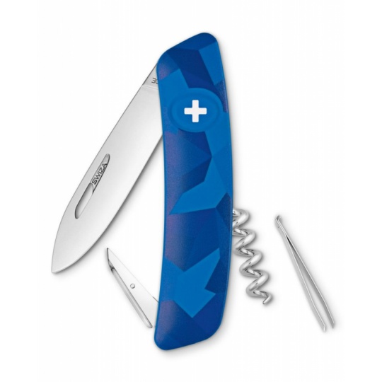 Swiza kapesní nůž D01 Standard Camo Livor blue
