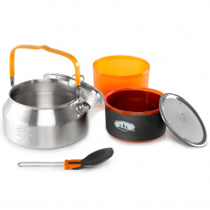 Sada Nádobí na Čaj GSI Outdoors Glacier Stainless Ketalist Sada Nádobí na Čaj GSI Outdoors Glacier Stainless Ketalist