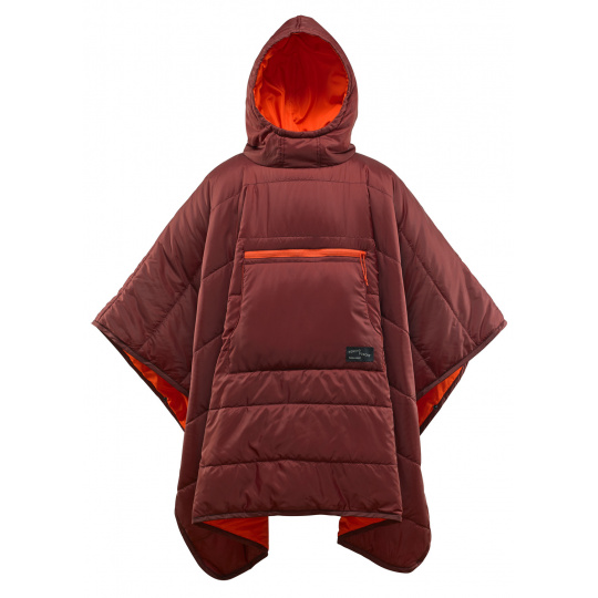 Thermarest HONCHO PONCHO Mars Red eraLoftové pončo červené
