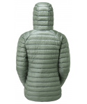 Montane FEM ANTI-FREEZE HOODIE-PALE SAGE-UK14/L dámská bunda šedozelená